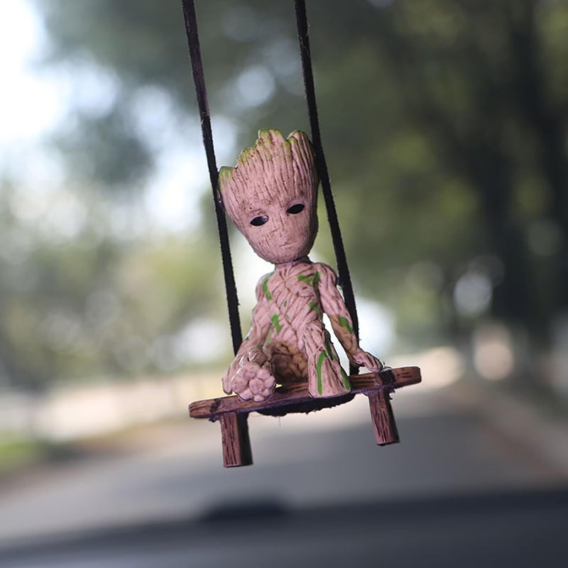 WYJS Car Swing Ornament, Mirror Hanging Car Interior Accessory, For Rear View Mirror, Gardening Hanging - Image 2